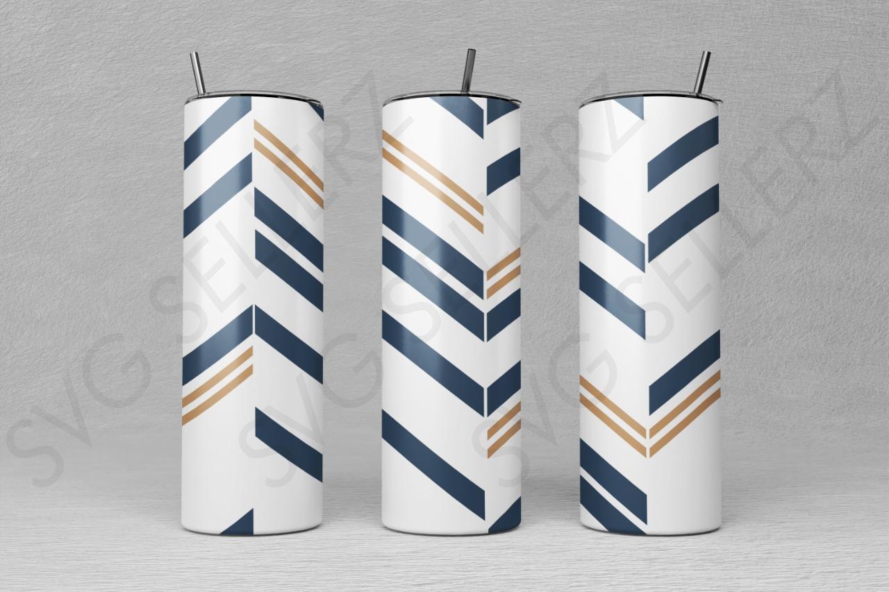 Chevron Design-Burst Template
