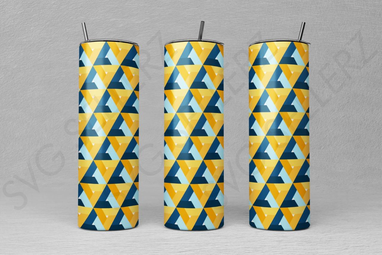 Dual Triangle Design-Burst Template